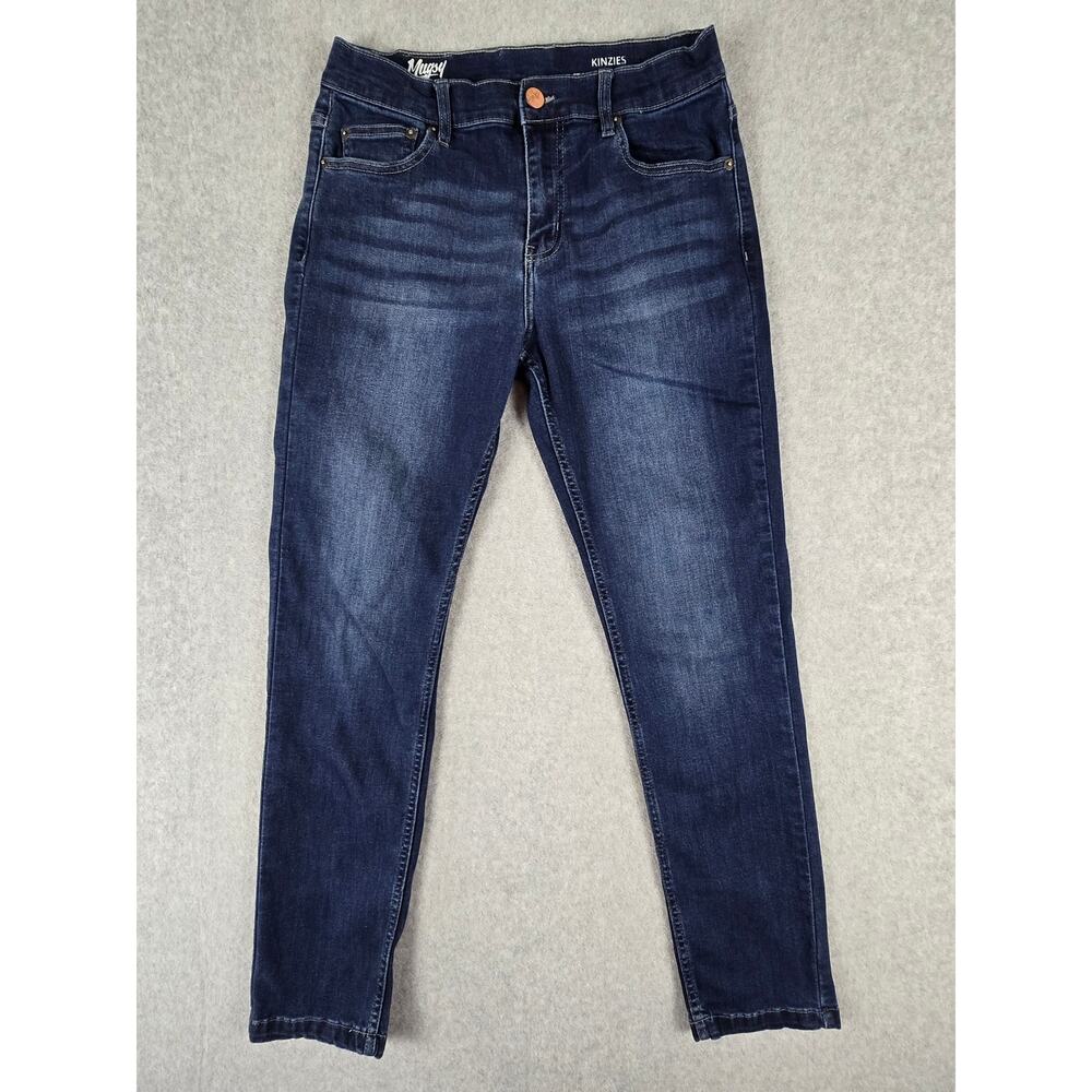 Men's Straight Jeans - Dark Blue